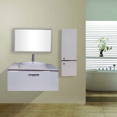 【佛山卫浴家具 洁雅304不锈钢浴室柜组合 洗脸洗手台盆组合 2010】价格,厂家,图片,其他水暖卫浴五金,佛山市南海区洁雅洁具厂-